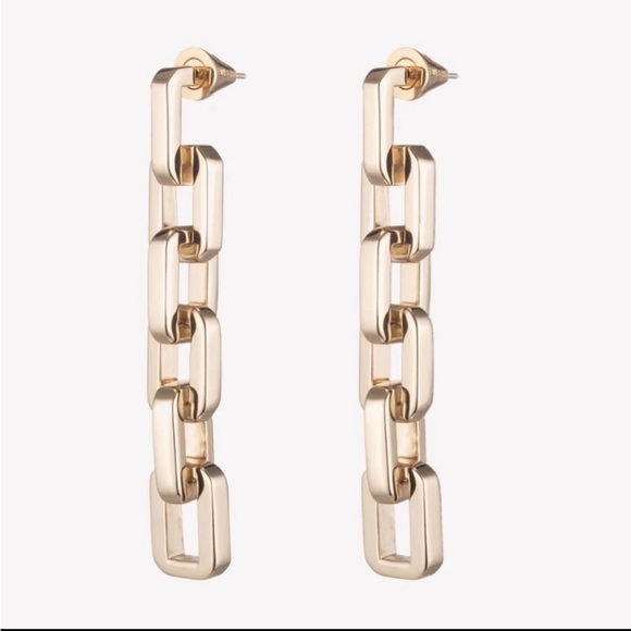 Eddie Borgo Supra Link Necklace & Earrings Set - Picture 6 of 9